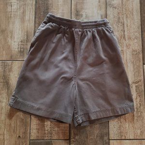 B.O.Y. beaver brown shorts sz 12 boys
